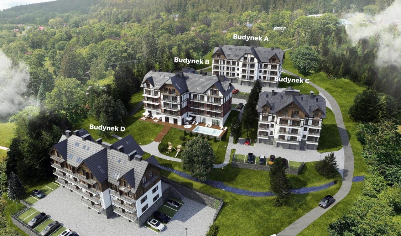 Green Park Resort A3- Zloty Jelen- Z Dostepem Do Basenu, Sauny, Jacuzzi, Silowni Szklarska Poręba Exteriör bild